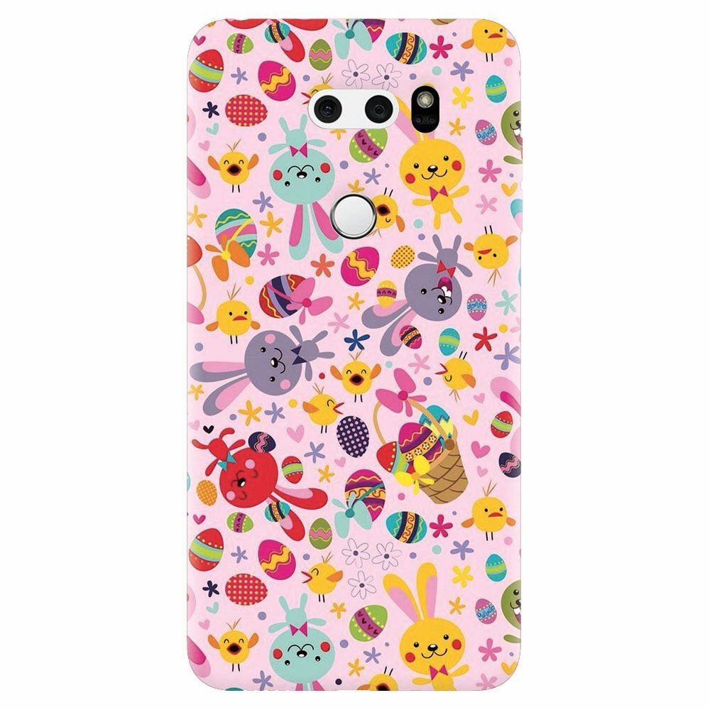 Husa silicon pentru Lg V30, Fun Easter Egg