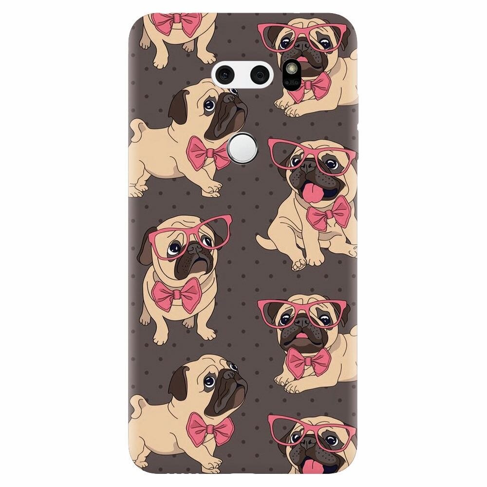 Husa silicon pentru Lg V30, Pretty Puppy