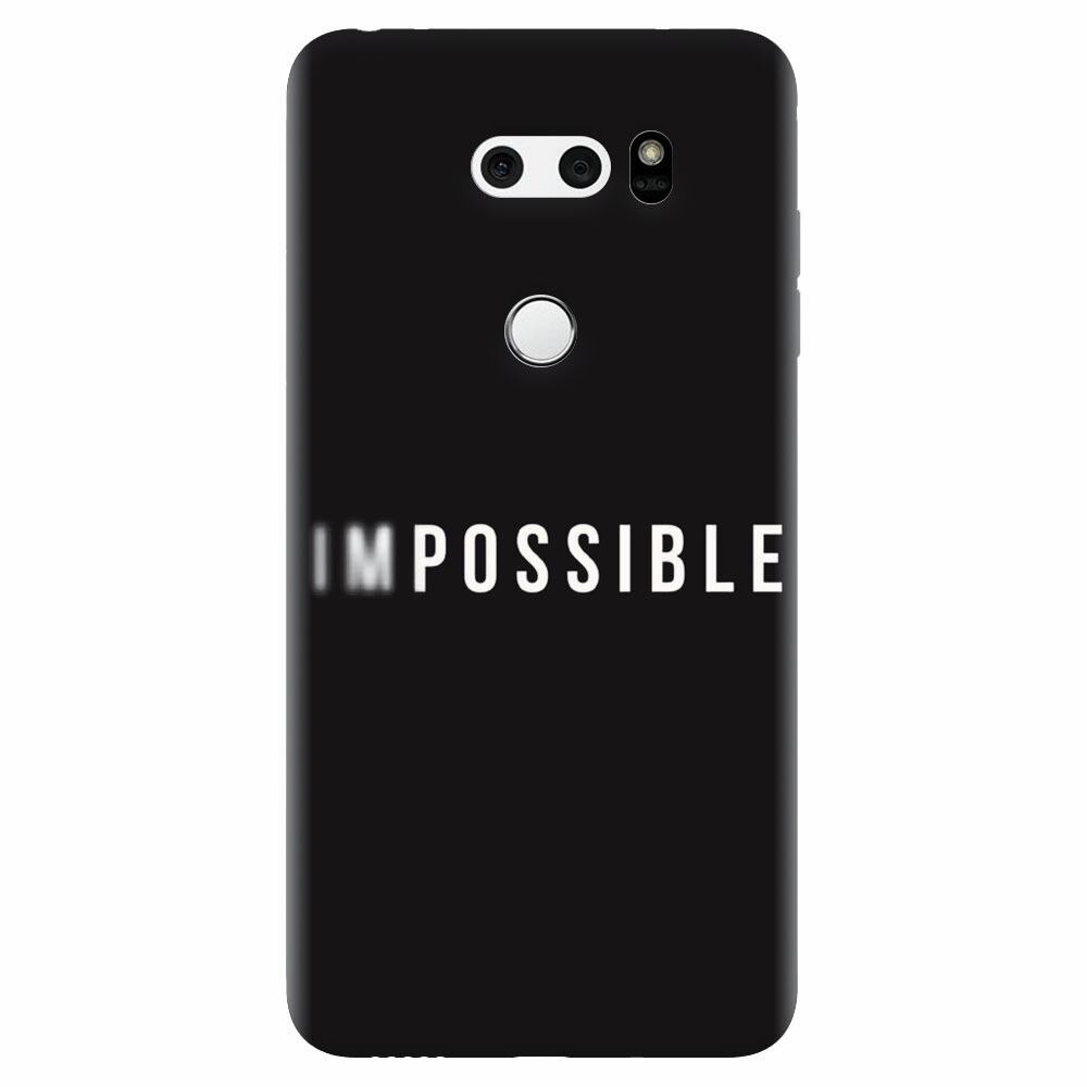 Husa silicon pentru Lg V30, Impossible