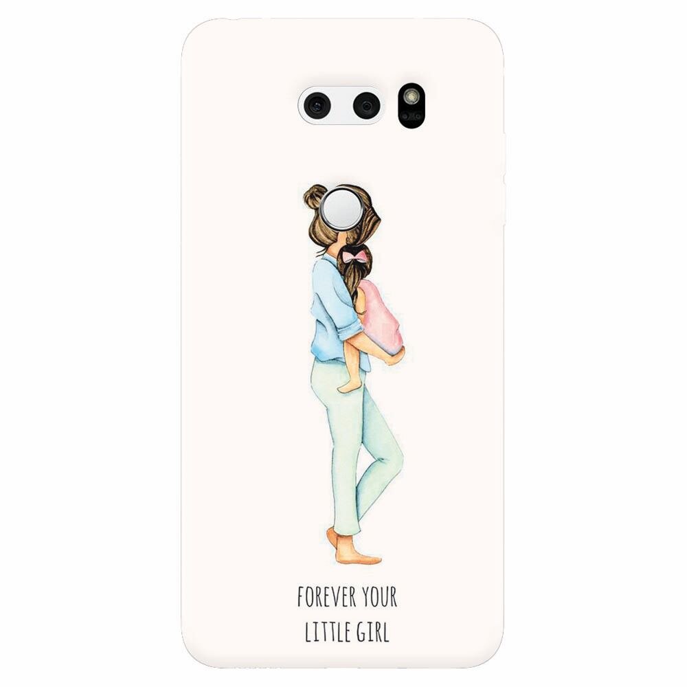 Husa silicon pentru Lg V30, Forever Little Girl