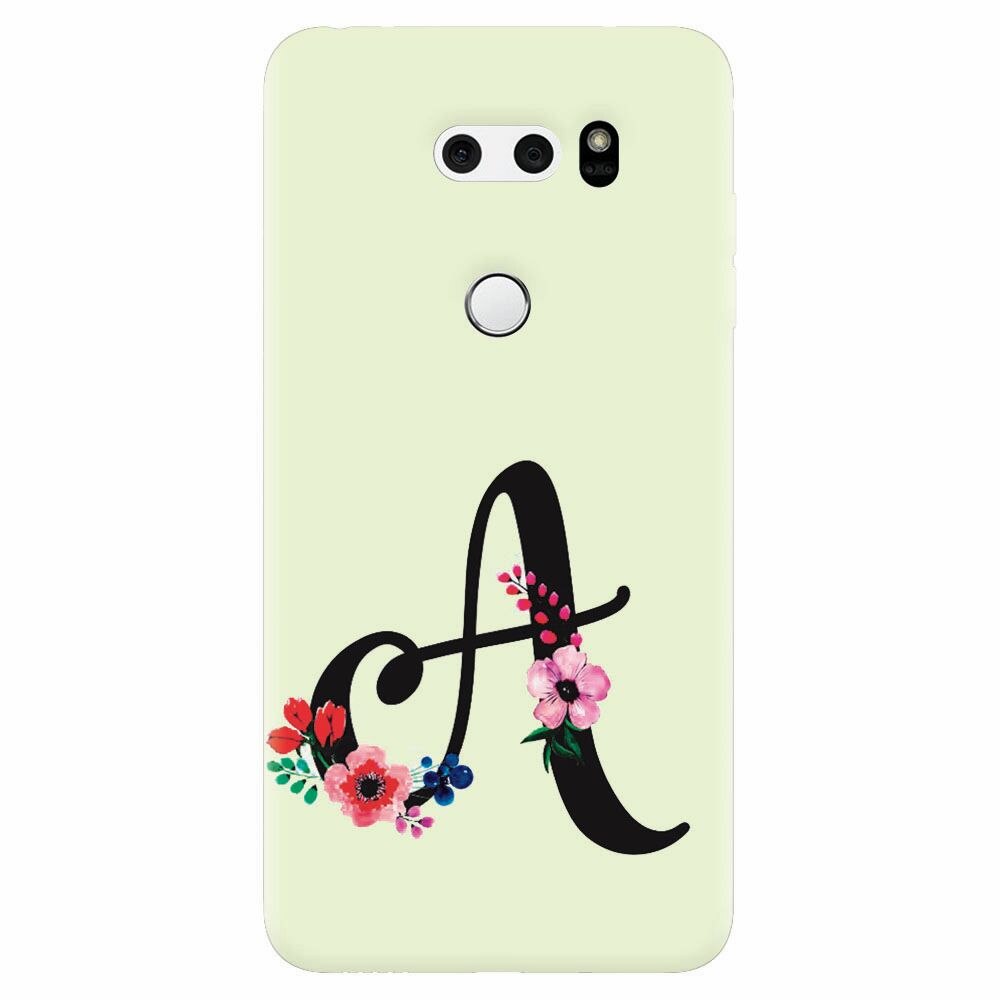 Husa silicon pentru Lg V30, Litera A