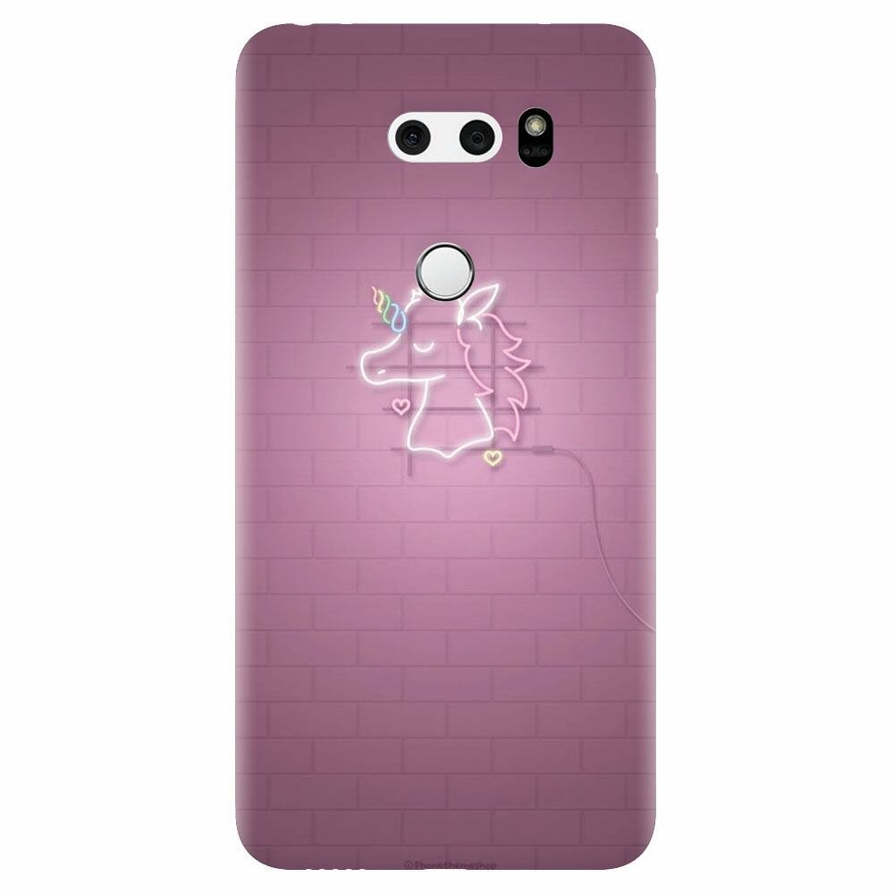 Husa silicon pentru Lg V30, Light Unicorn