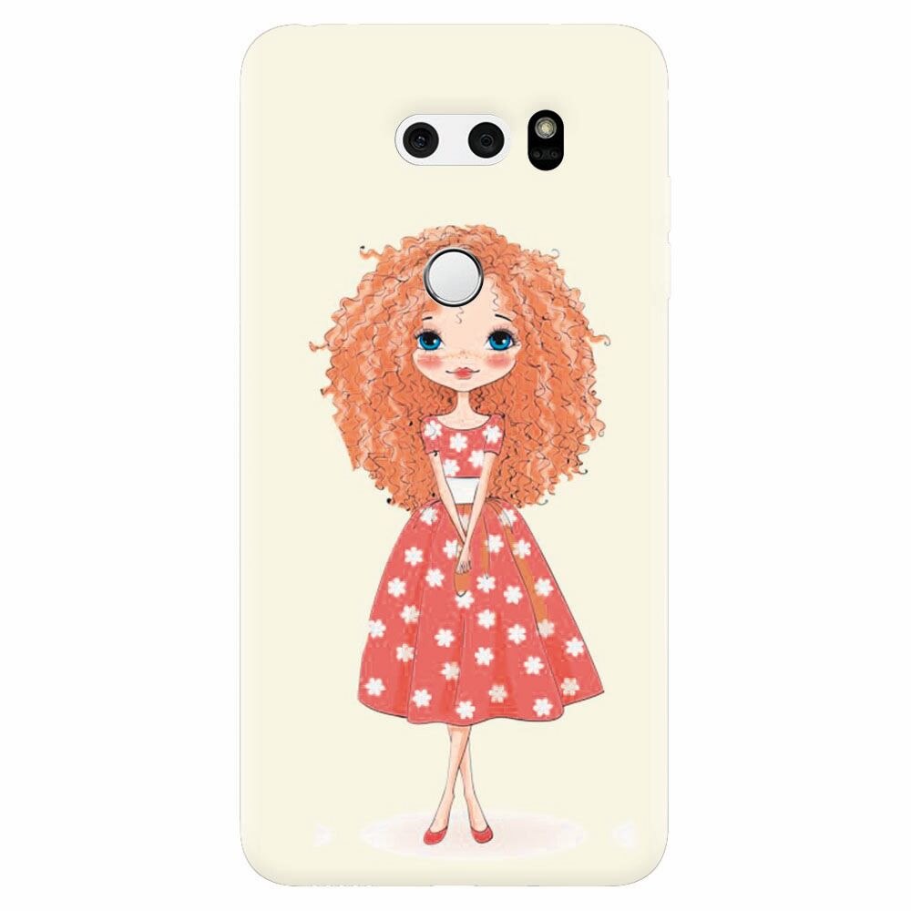 Husa silicon pentru Lg V30, Sweet Little Girl