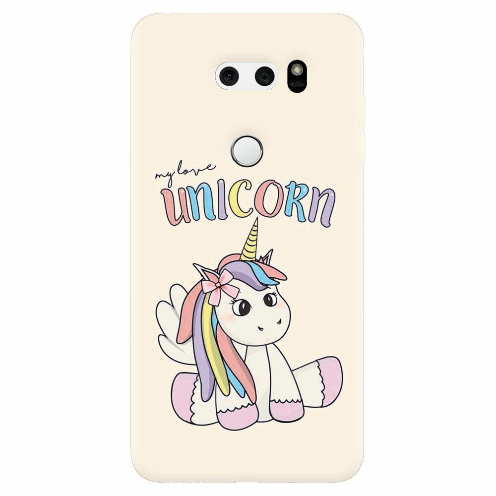 Husa silicon pentru Lg V30, My Love Unicorn