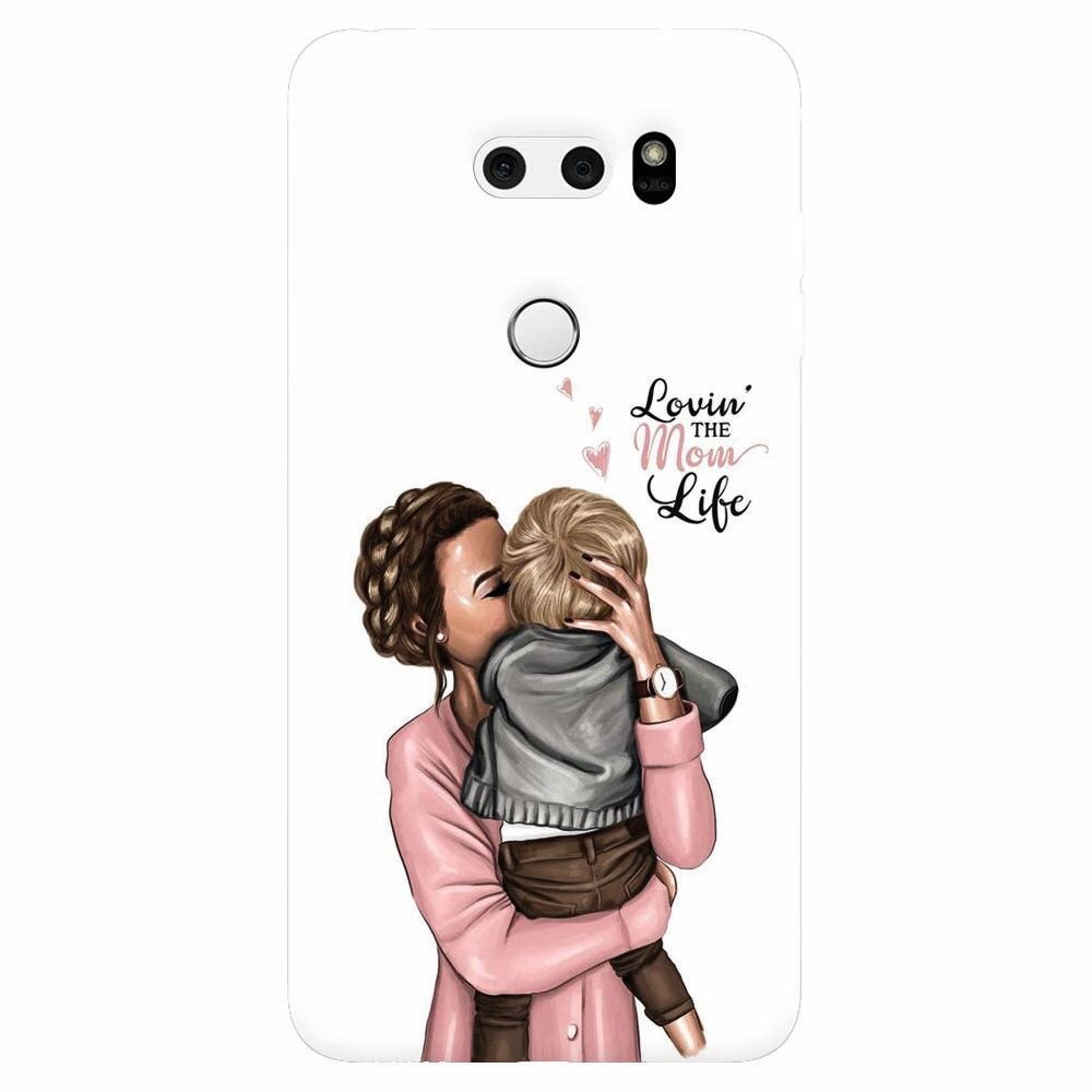 Husa silicon pentru Lg V30, Loving Mother