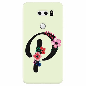 Husa silicon pentru Lg V30, Litera P Husa silicon pentru Lg V30, Litera P