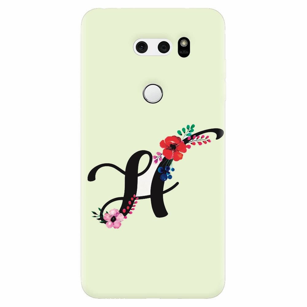 Husa silicon pentru Lg V30, Litera H