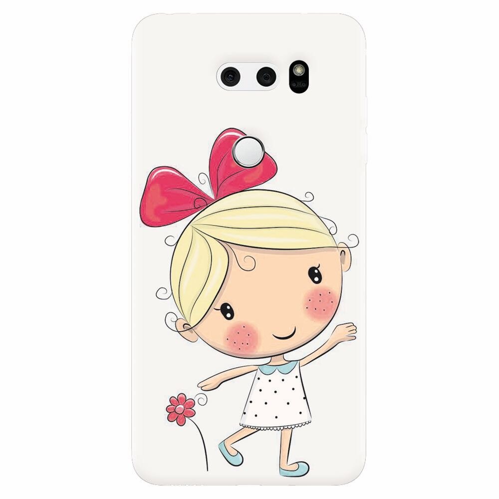 Husa silicon pentru Lg V30, Fetita