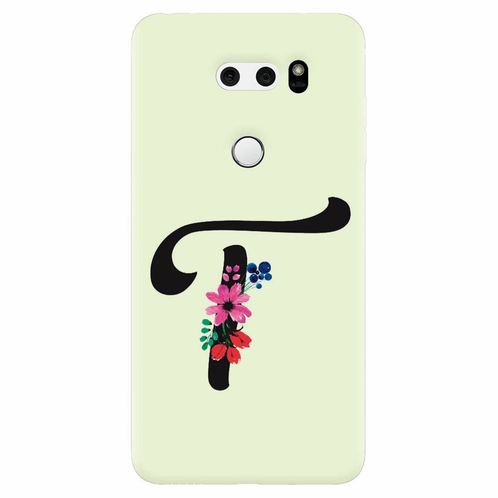 Husa silicon pentru Lg V30, Litera T