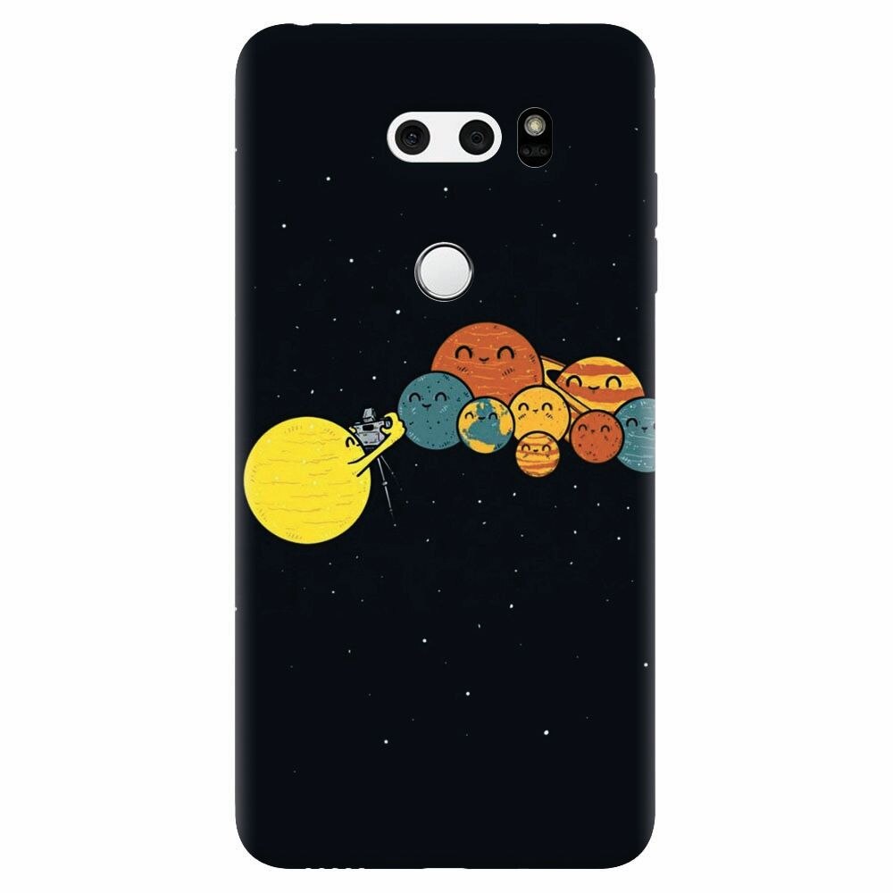 Husa silicon pentru Lg V30, Selfie Planet