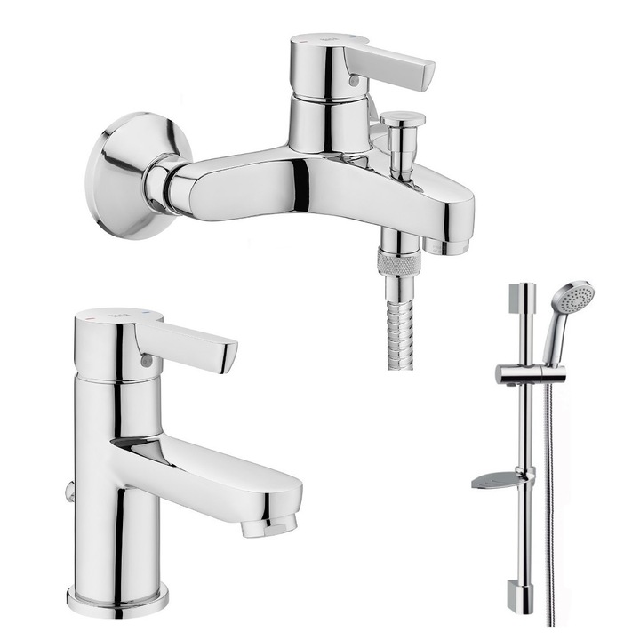 Roca Saona csaptelep szett, sárgaréz