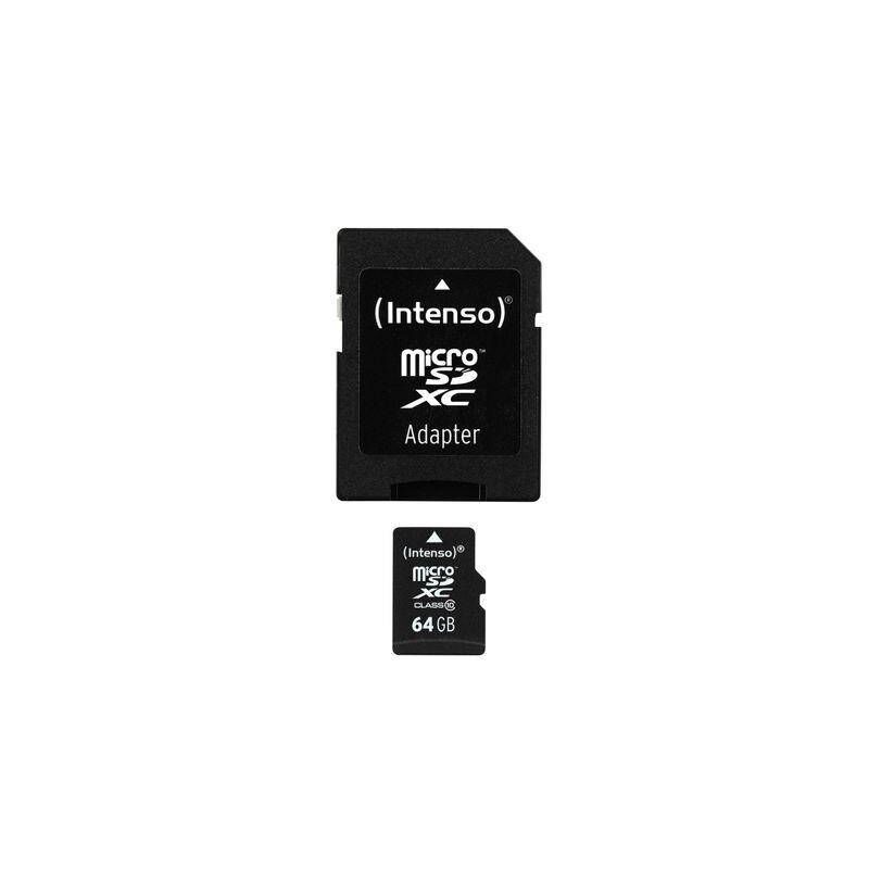 Card Intenso microSD 64GB SDXC card class 10
