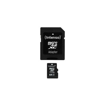 Card Intenso microSD 64GB SDXC card class 10 Card Intenso microSD 64GB SDXC card class 10