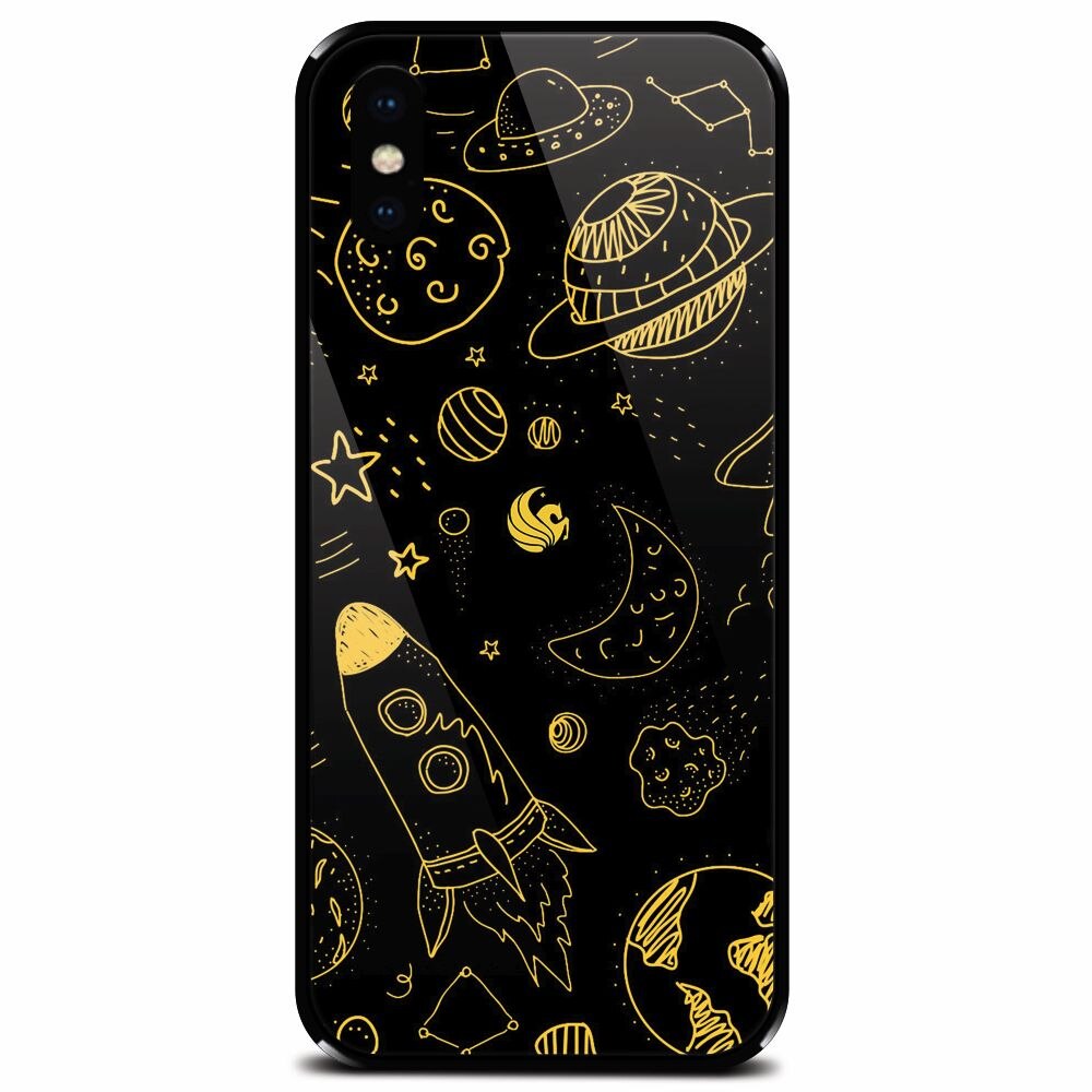 Husa din sticla securizata pentru Apple iPhone XS, Artboard