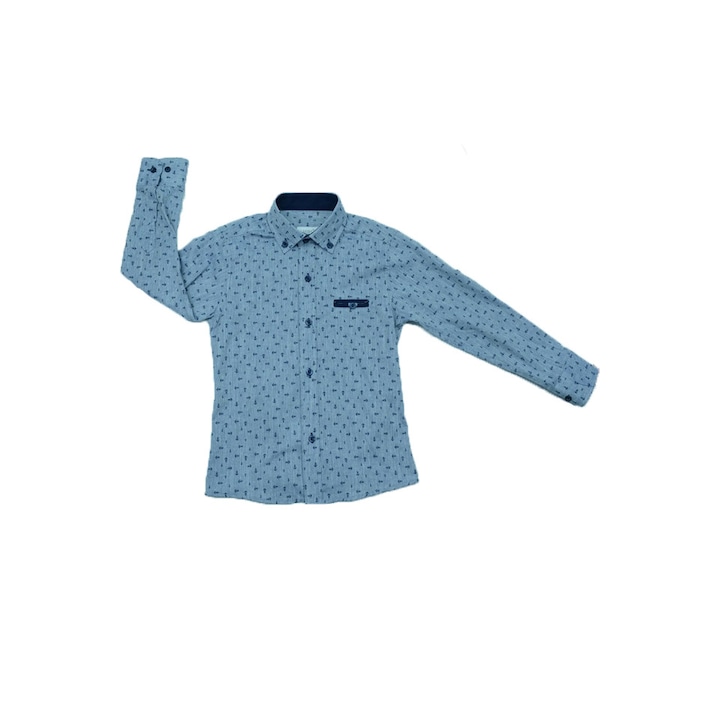 Camasa cu maneca lunga pentru baieti LA Kids 1756G, Multicolor