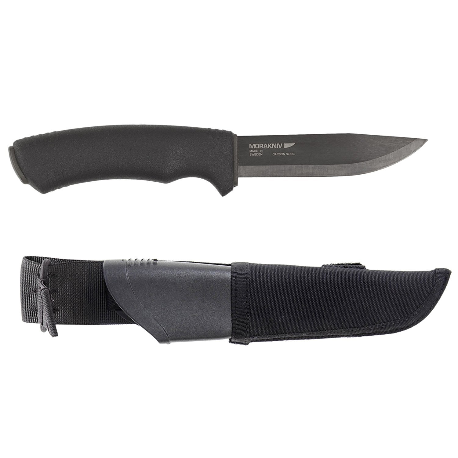 Cutit bushcraft/supravietuire bushcraft Black cu teaca Tactical, sistem Molle