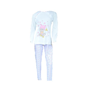 Pijama pentru alaptat Semm Mix SMMX3, Multicolor, 44 Pijama pentru alaptat Semm Mix SMMX3, Multicolor, 44