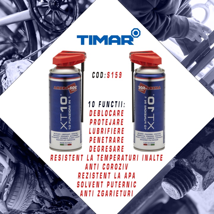 Spray tehnic lubrifiant XT-10 Ambro-Sol 400 ml