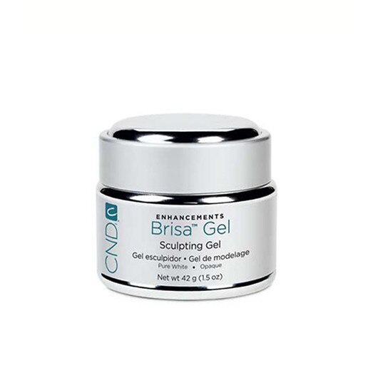 Gel constructie unghii CND Brisa Pure Wjite Opac 42g