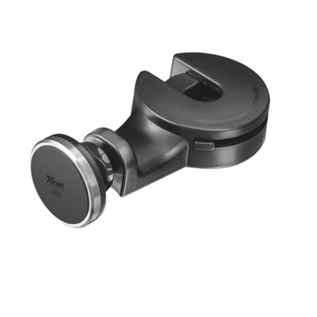 Suport telefon / tableta magnetic , de culoare neagra , cu montare pe tetiera Suport telefon / tableta magnetic , de culoare neagra , cu montare pe tetiera