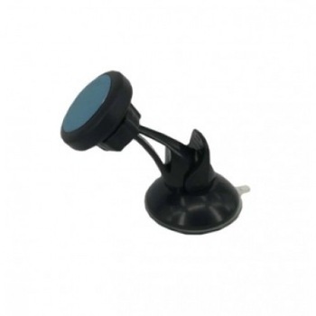 Suport auto pentru telefonul mobil , magnetic , de culoare neagra , cu prindere pe ventuza Suport auto pentru telefonul mobil , magnetic , de culoare neagra , cu prindere pe ventuza