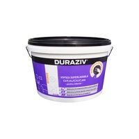 Vopsea Superlavabila Alba pentru interior - Duraziv cu Kauciuc®, 2.5L