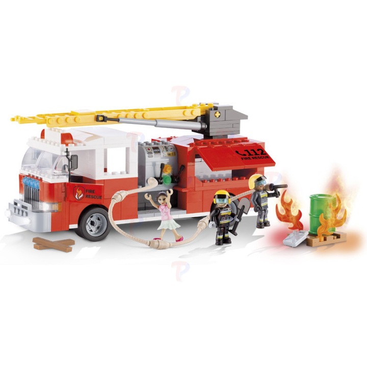 Конструктор Cobi Fire Brigade Truck, Action Town, 300 части