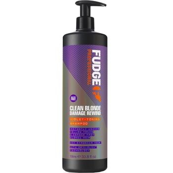 Sampon Fudge Clean Blonde Damage Rewind Violet Toning 1000ml Sampon Fudge Clean Blonde Damage Rewind Violet Toning 1000ml