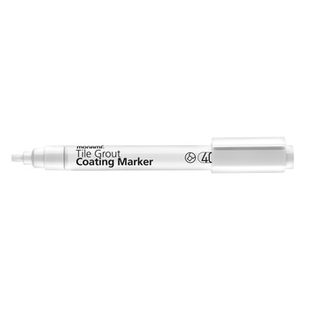 Marker pentru rosturi Monami cu varf lat de 1.5 - 4 mm alb Marker pentru rosturi Monami cu varf lat de 1.5 - 4 mm alb