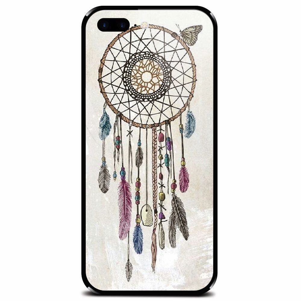 Husa din sticla securizata pentru Apple iPhone 7 Plus, Dream Catcher 2