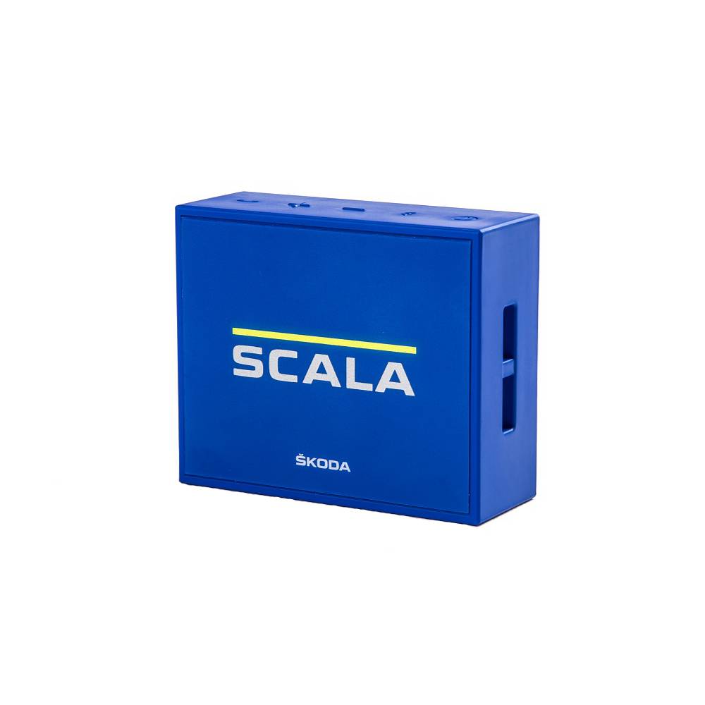 Boxa Clasica Bluetooth Skoda Scala, Albastra