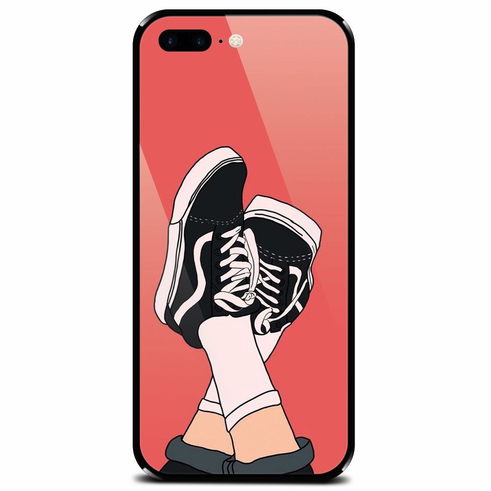 Husa din sticla securizata pentru Apple iPhone 7 Plus, Relax 101