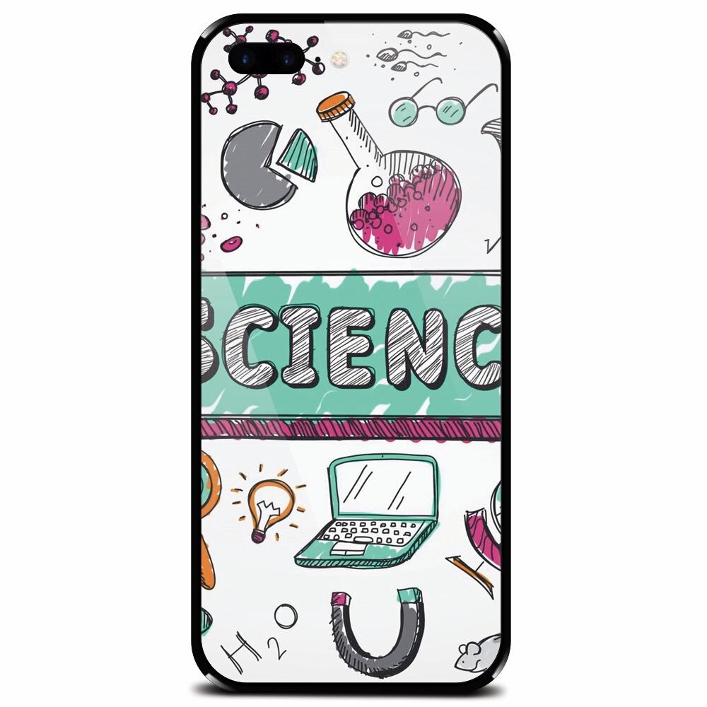 Husa din sticla securizata pentru Apple iPhone 8 Plus, Flatbush Zombies