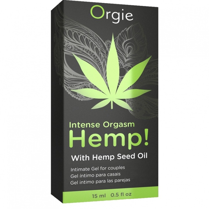 Стимулиращ гел Intense Orgasm Hemp, 15 мл