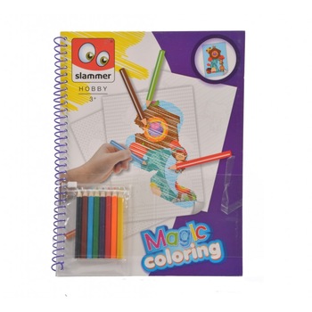 Carte de colorat Art Magic - SLAMMER Canenco Carte de colorat Art Magic - SLAMMER Canenco