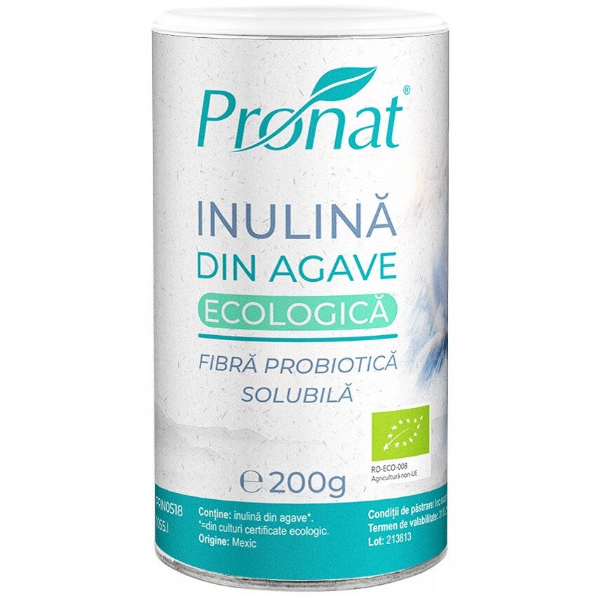 Inulina Bio din agave, Pronat 200 g