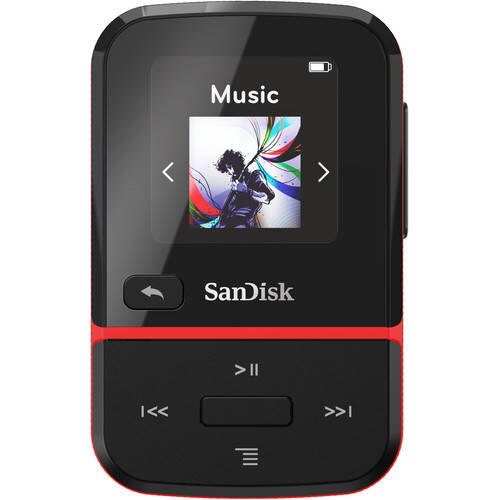 MP3 Player Sandisk Clip Sport Go 16GB Rosu