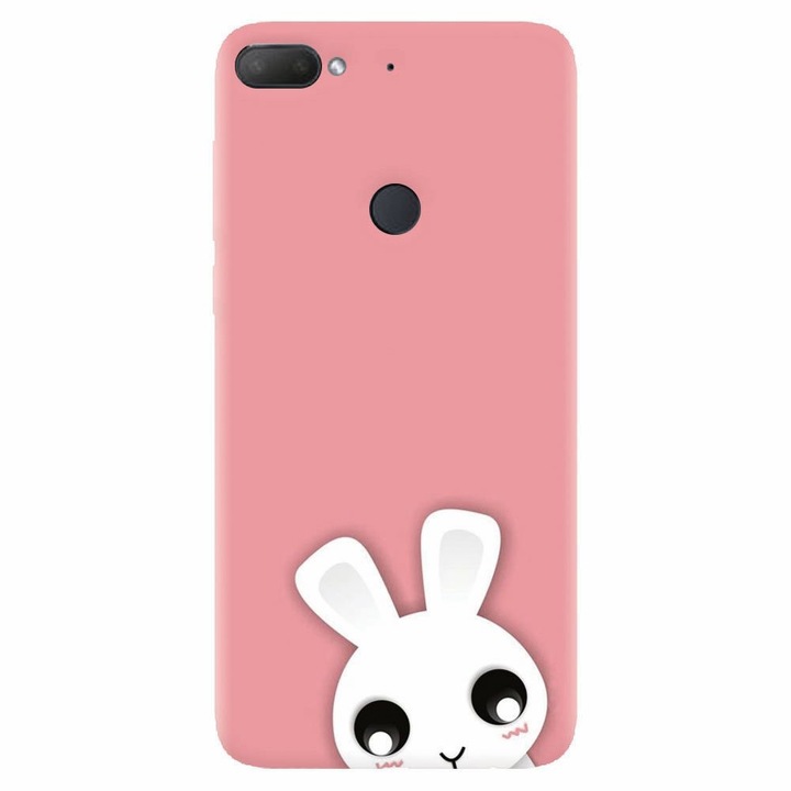 Силиконов калъф, съвместим с Htc Desire 12 Plus, Cute Girly 002