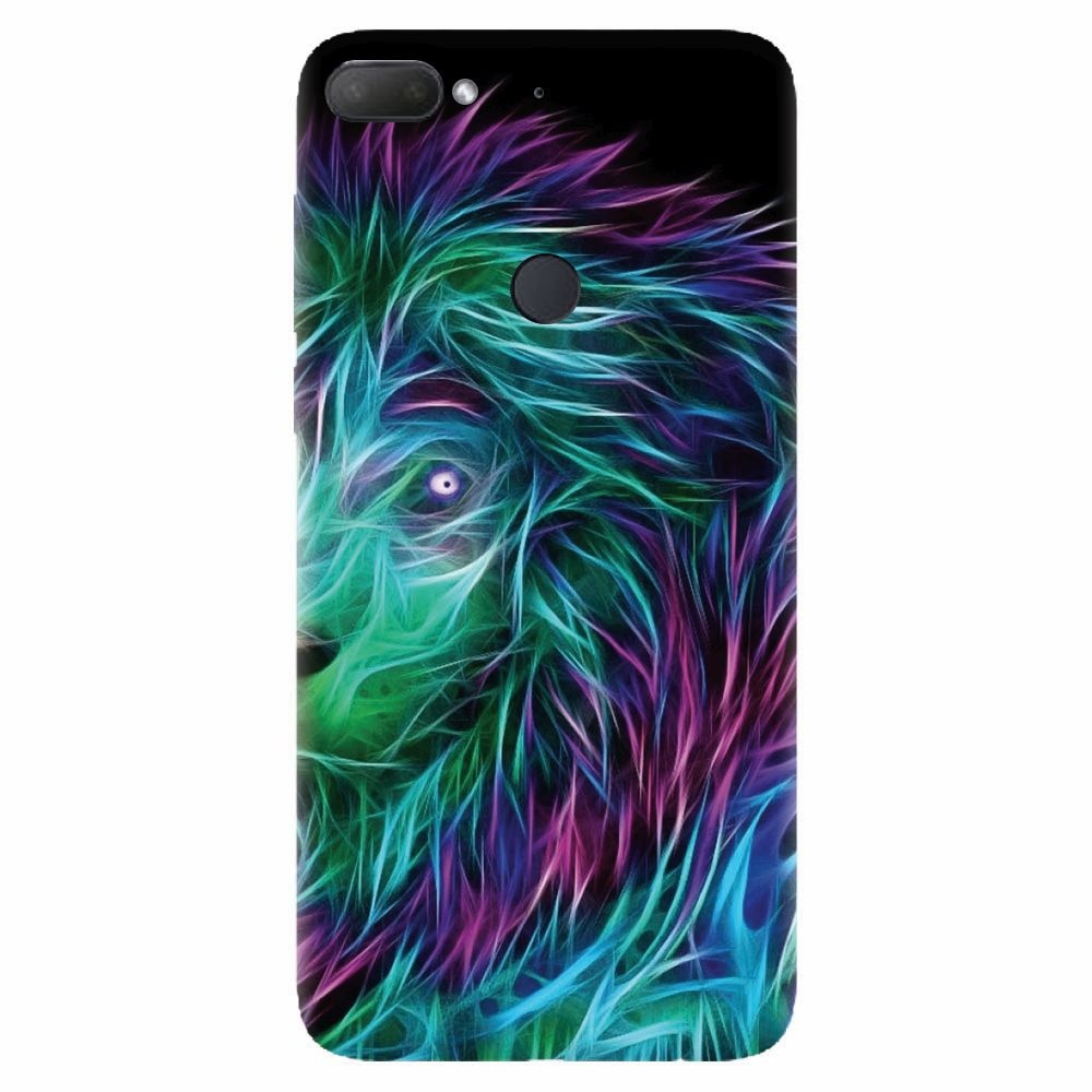 Husa silicon pentru Htc Desire 12 Plus, Abstract Lion 002