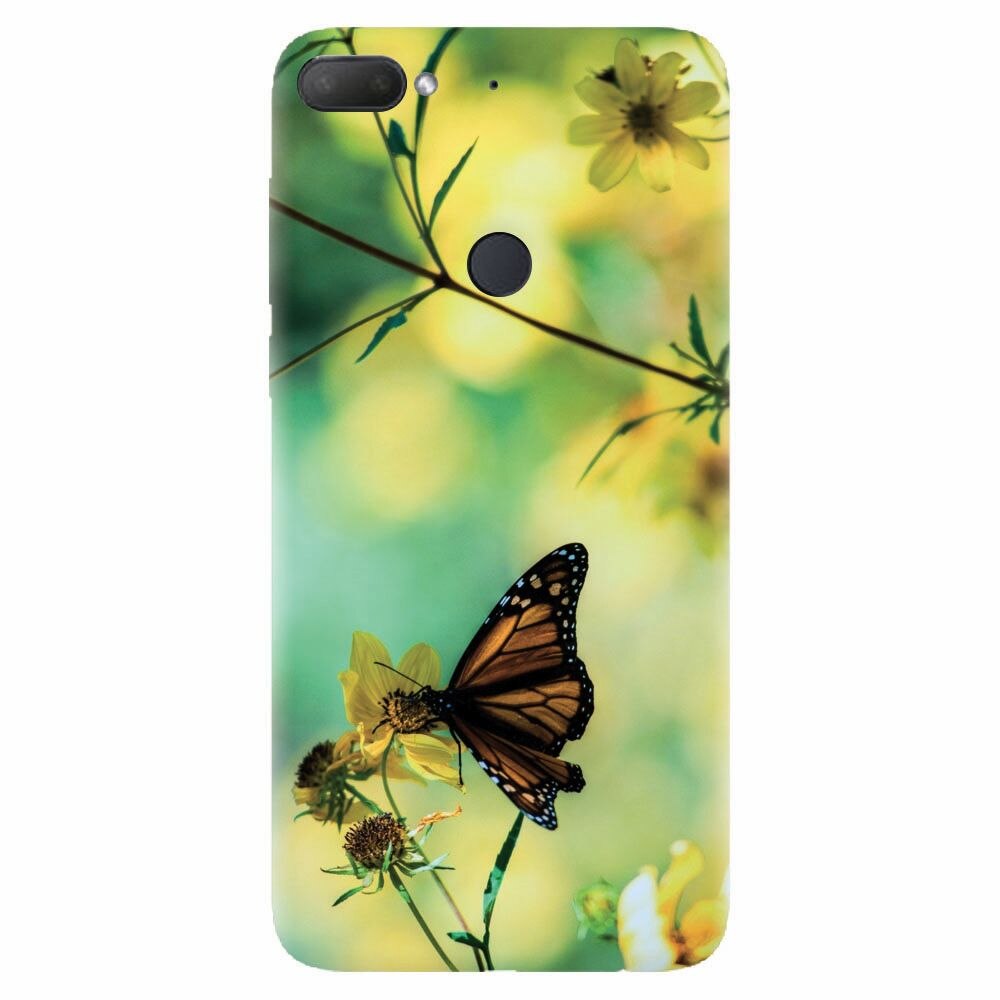 Husa silicon pentru Htc Desire 12 Plus, Butterfly