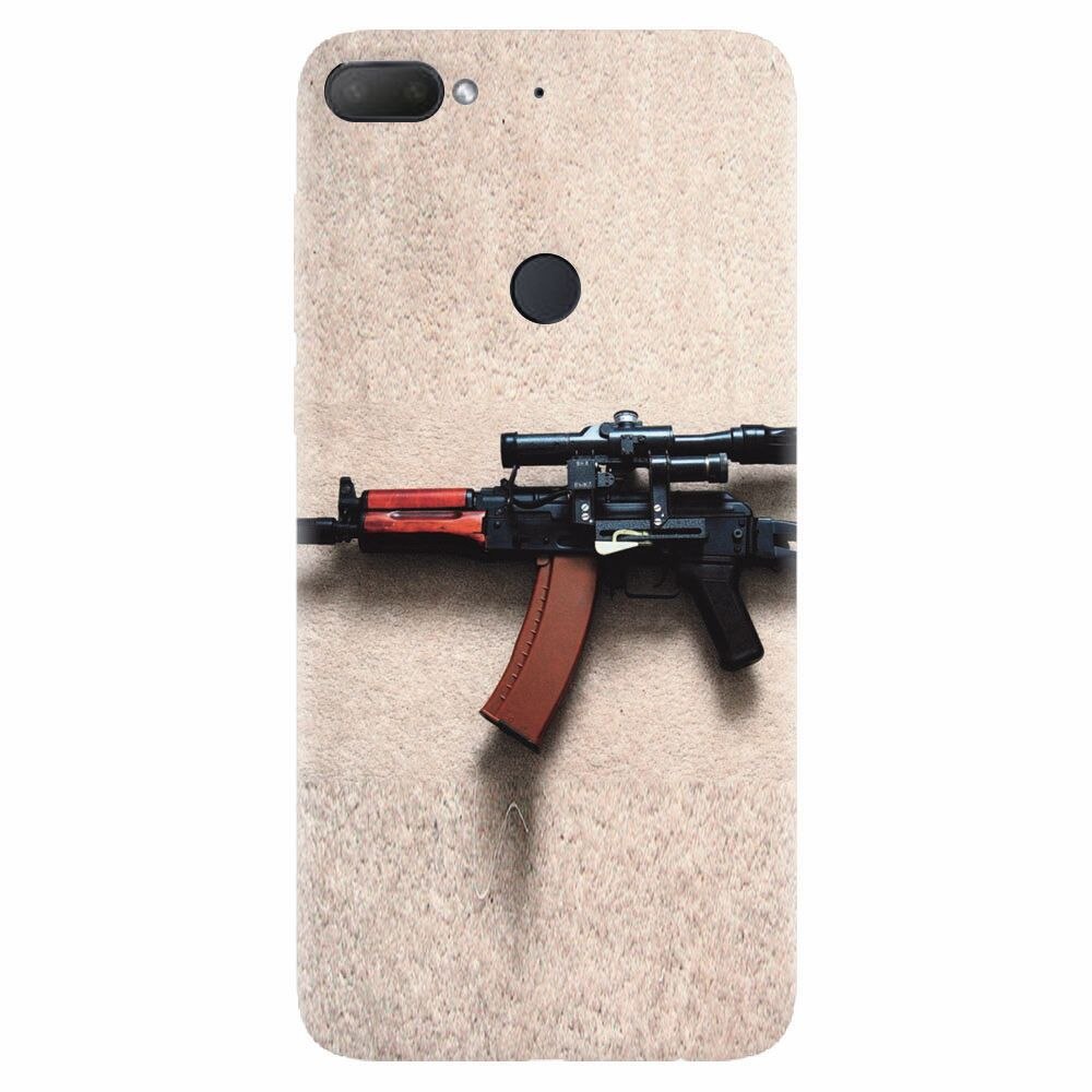 Husa silicon pentru Htc Desire 12 Plus, AK Kalashnikov Gun Of Military