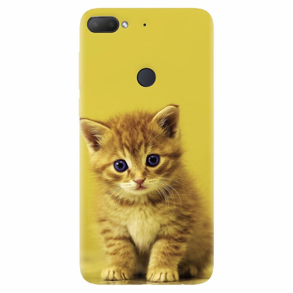 Husa silicon pentru Htc Desire 12 Plus, Baby Kitten