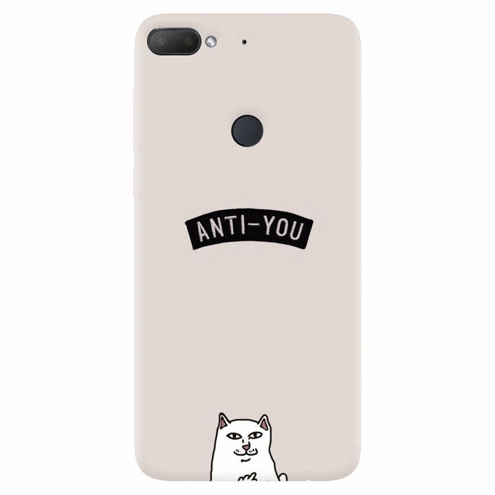 Силиконов капак, съвместим с Htc Desire 12 Plus, Anti You