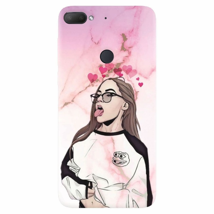 Силиконов кейс за Htc Desire 12 Plus, Bad Girl