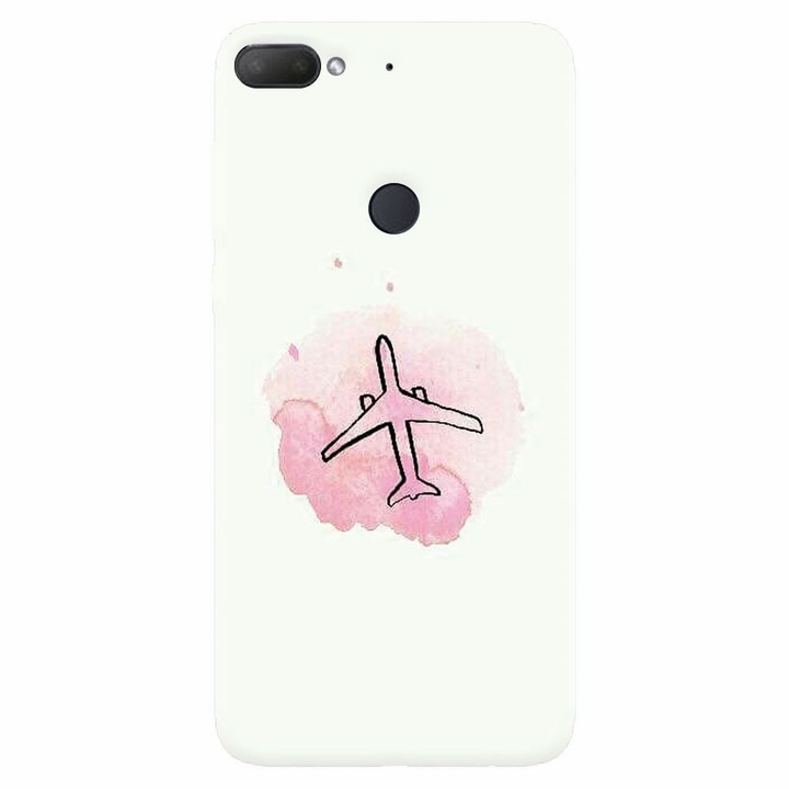 Силиконов капак, съвместим с Htc Desire 12 Plus, Airplain