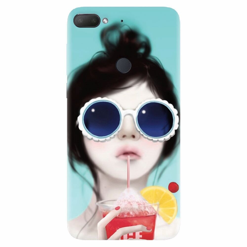 Husa silicon pentru Htc Desire 12 Plus, Cute Girly 001
