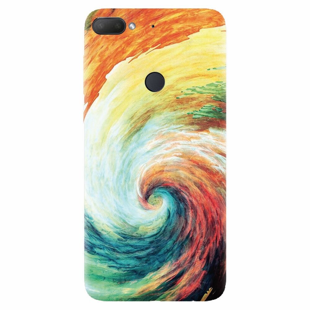 Husa silicon pentru Htc Desire 12 Plus, Big Wave Painting