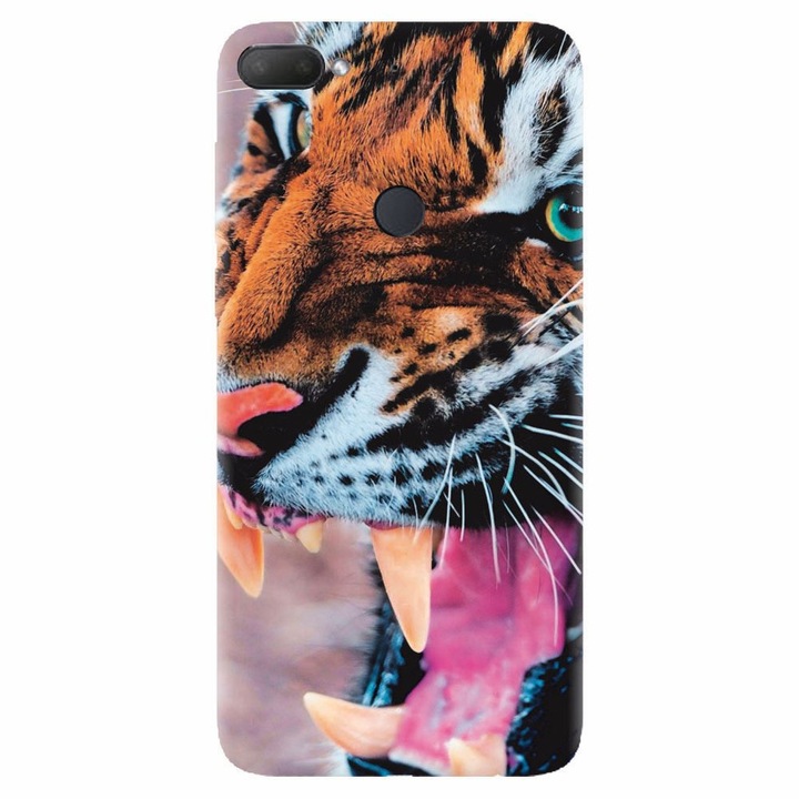 Силиконов калъф за Htc Desire 12 Plus, Angry Tiger Teeth Fresh