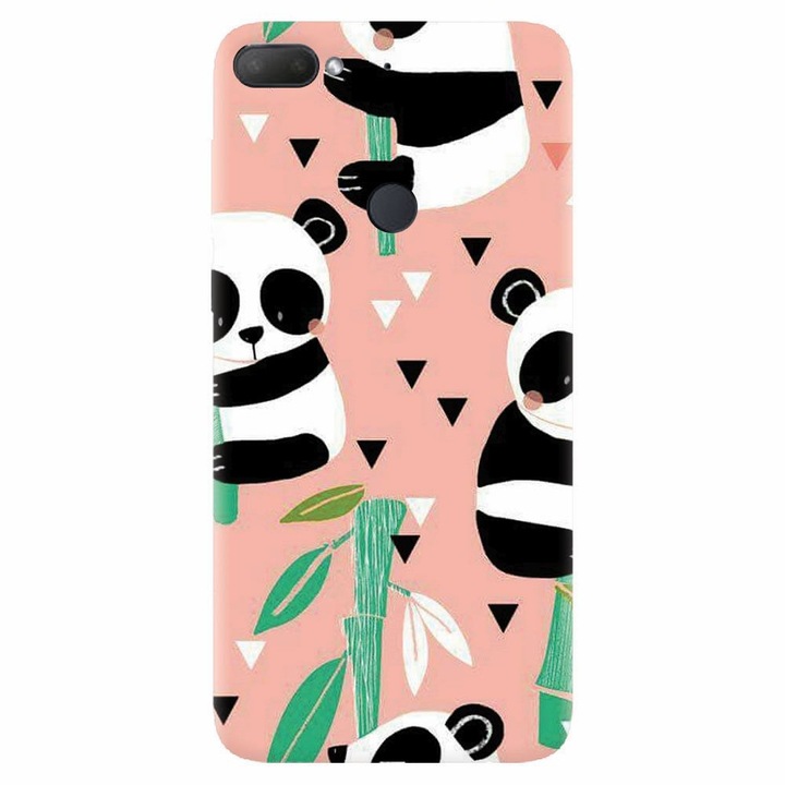 Силиконов кейс съвместим с Htc Desire 12 Plus, Baby Panda 001