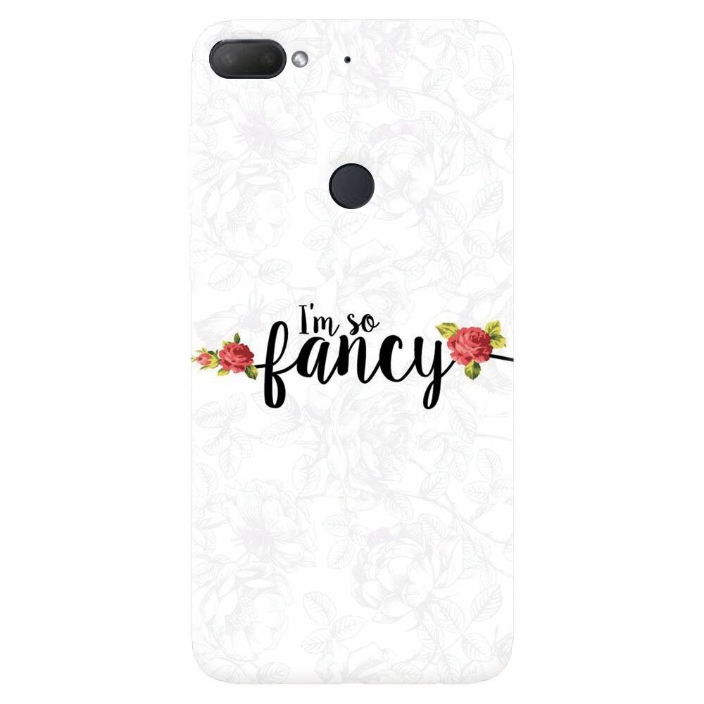 Husa silicon pentru Htc Desire 12 Plus, Im So Fancy Floral